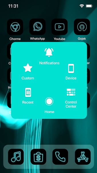 Wow Aurora Theme - Icon Pack - Image screenshot of android app