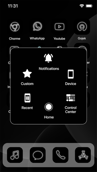 Wow Black or White - Icon Pack - عکس برنامه موبایلی اندروید
