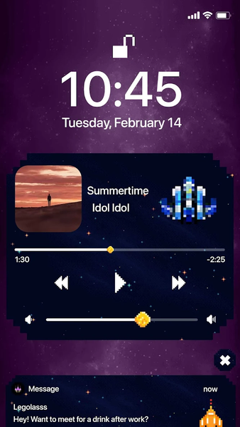 Wow Pixel Game Theme - Image screenshot of android app