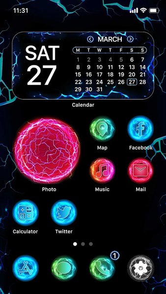 Wow Plasma Theme - Icon Pack - عکس برنامه موبایلی اندروید