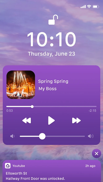 Wow Purple White - Icon Pack - Image screenshot of android app