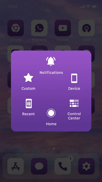Wow Purple White - Icon Pack - Image screenshot of android app