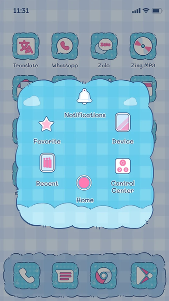 Wow Rabbit Theme - Icon Pack - Image screenshot of android app