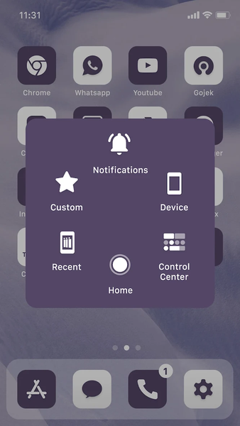 Wow Violet Theme - Icon Pack - Image screenshot of android app