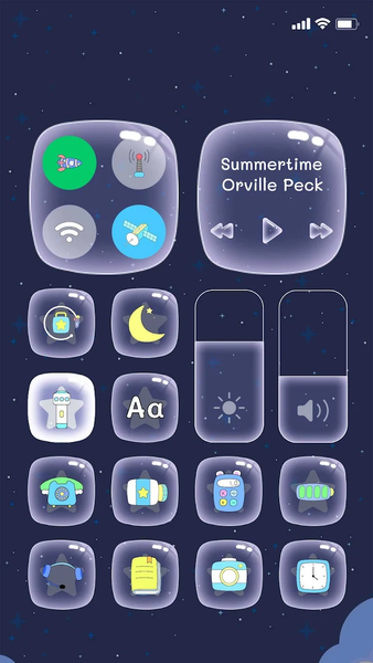Wow Bear White Cute Icon Pack - Image screenshot of android app