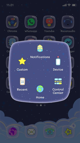 Wow Bear White Cute Icon Pack - Image screenshot of android app