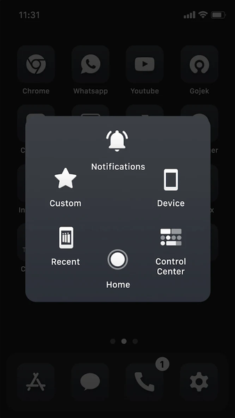 Wow Black Theme - Icon Pack - Image screenshot of android app