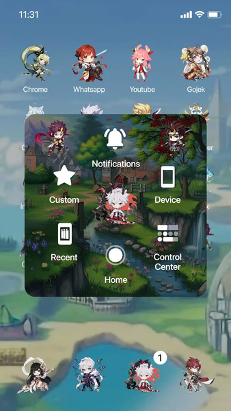Wow Chibi Game - Icon Pack - Image screenshot of android app