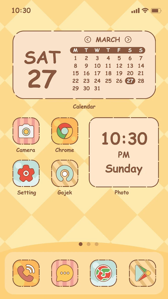 Wow Corgi Theme - Icon Pack - Image screenshot of android app