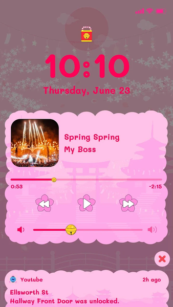 Wow Cute Pink Fox Icon Pack - Image screenshot of android app