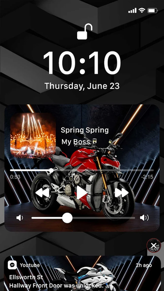 Wow Powerful Motorcycle Theme - Image screenshot of android app