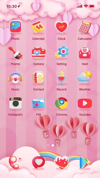 Wow Sweetheart Icon Pack - Image screenshot of android app