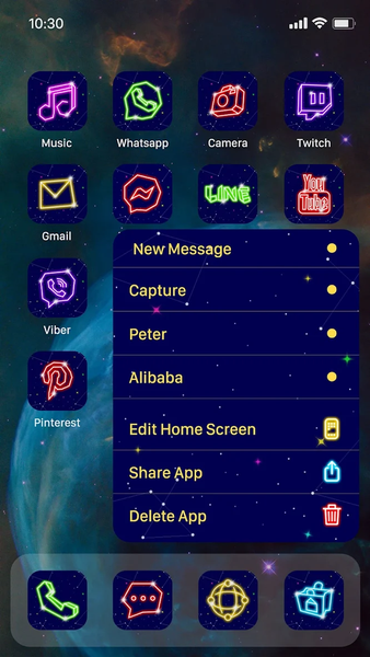 Wow Zodiac Theme - Icon Pack - Image screenshot of android app