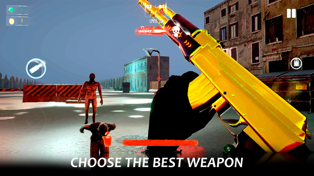 Kill Zombie: Survival Shooter - Image screenshot of android app