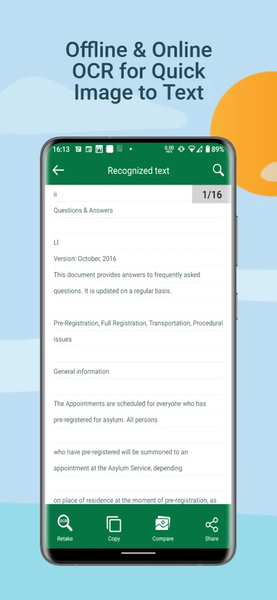 Scan and Save Document Scanner - عکس برنامه موبایلی اندروید