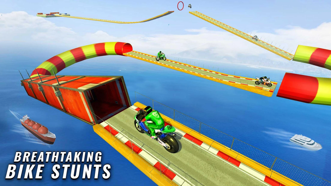 GT Moto Stunts : Bike Games - عکس بازی موبایلی اندروید