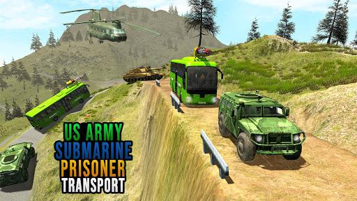 US Army Submarine Driving: Criminal Transport Game - عکس برنامه موبایلی اندروید