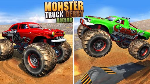 Monster Truck Derby Crash Game - Gameplay image of android game