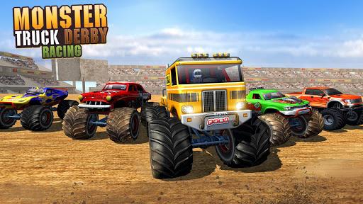 Monster Truck Derby Crash Game - Gameplay image of android game