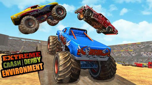 Monster Truck Derby Crash Game - Gameplay image of android game