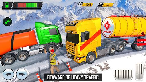 Offroad Oil Tanker Truck Games - Gameplay image of android game