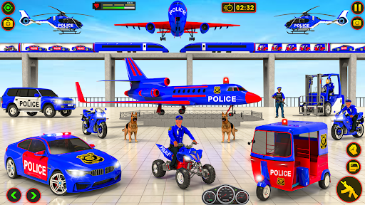 Police Tuk Tuk Transport Truck - Image screenshot of android app