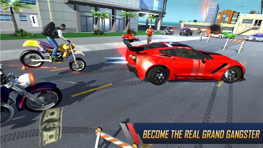 Gangster Bike Crime Shooting - Gameplay image of android game