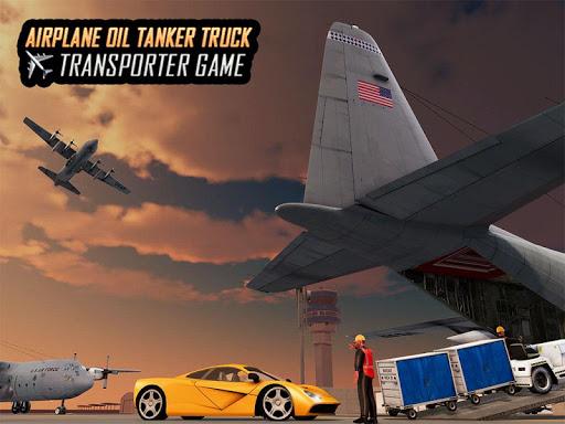 Airplane Oil Tanker Truck Transporter Game - Image screenshot of android app