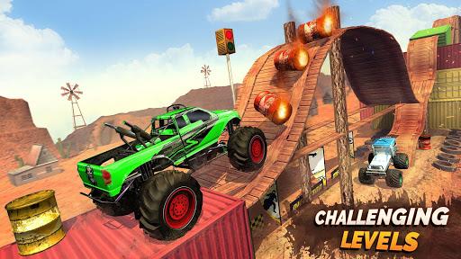 Monster Truck OffRoad Racing Stunts Game - عکس بازی موبایلی اندروید