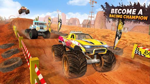 Monster Truck OffRoad Racing Stunts Game - عکس بازی موبایلی اندروید