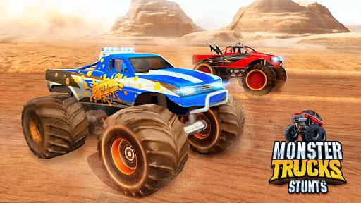 Monster Truck OffRoad Racing Stunts Game - عکس بازی موبایلی اندروید