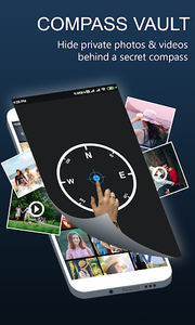 Compass - Hide Photos & Videos - عکس برنامه موبایلی اندروید