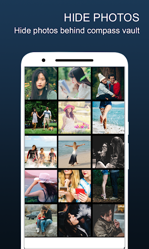 Compass - Hide Photos & Videos - عکس برنامه موبایلی اندروید