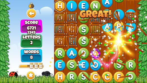 WordBuzz: The Honey Quest - عکس بازی موبایلی اندروید