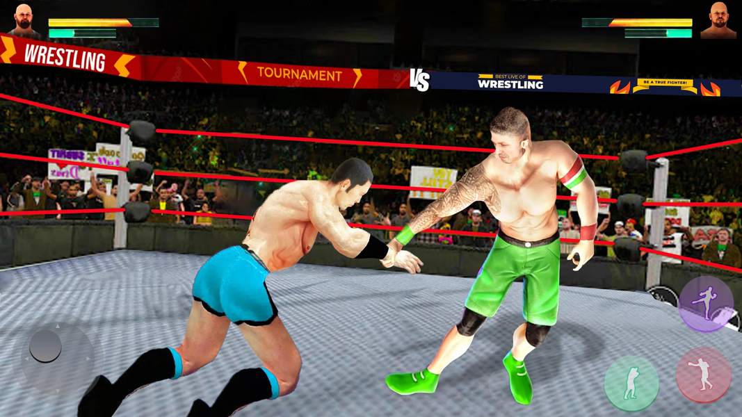 Wrestling Rumble Revolution 3D - Gameplay image of android game