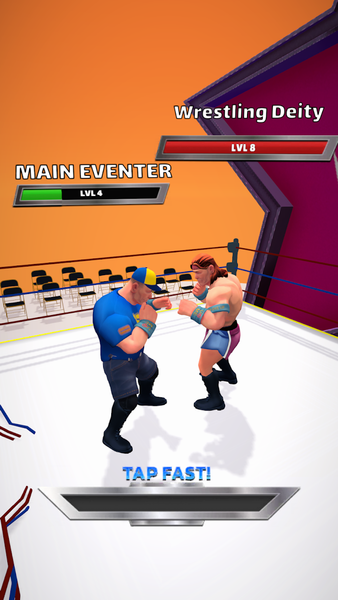 Wrestling Trivia Run - Gameplay image of android game