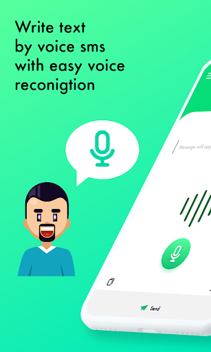 Voice SMS : Write SMS By Voice & Voice Translator - عکس برنامه موبایلی اندروید