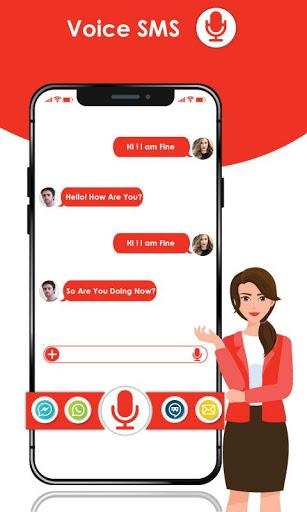 Voice SMS - Write SMS By Voice - Image screenshot of android app