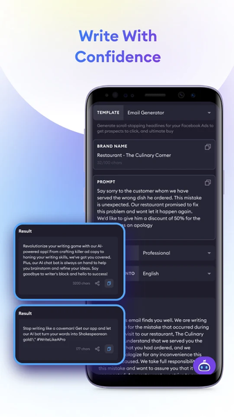 AI Writing: Essay Writer App - Image screenshot of android app