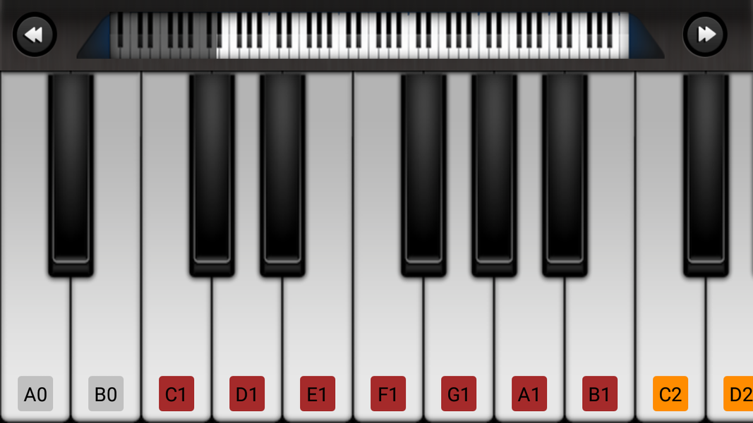Amazing Piano Keyboard - Image screenshot of android app