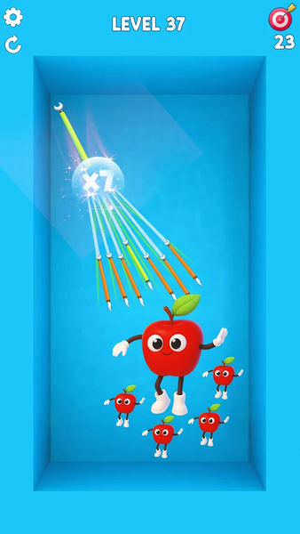 Juicy Strike - Knife & Slice - Gameplay image of android game
