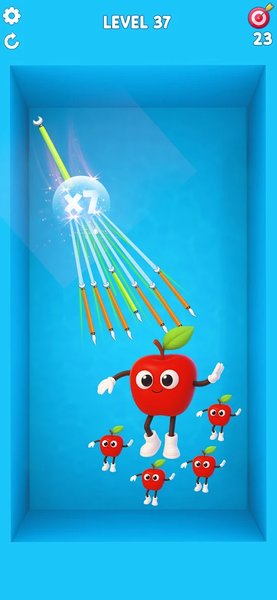 Juicy Strike - Knife & Slice - Gameplay image of android game