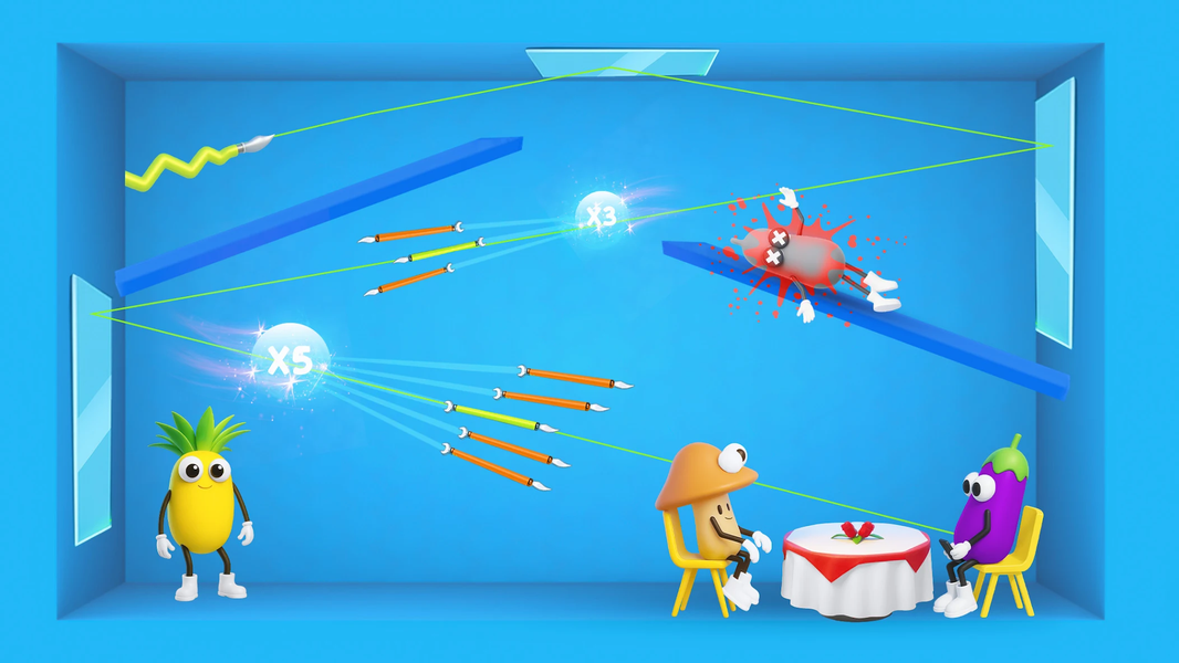 Juicy Strike - Knife & Slice - عکس بازی موبایلی اندروید