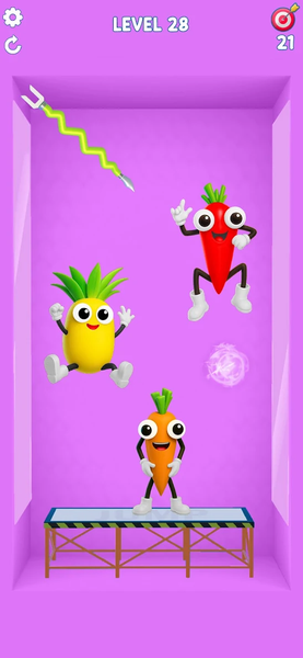 Juicy Strike - Knife & Slice - Gameplay image of android game