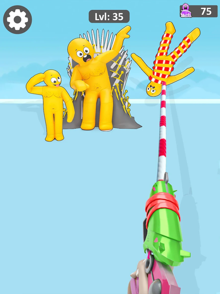 Rope Wrangle - Gameplay image of android game