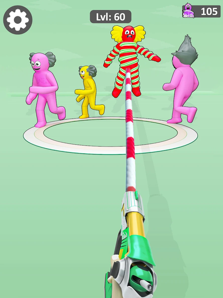 Rope Wrangle - Gameplay image of android game