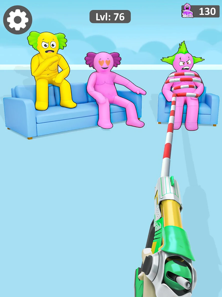 Rope Wrangle - Gameplay image of android game