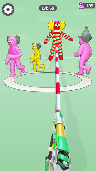 Rope Wrangle - Gameplay image of android game