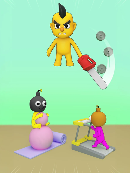 Stretchy Shots - Gameplay image of android game