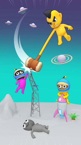 Stretchy Shots - Gameplay image of android game